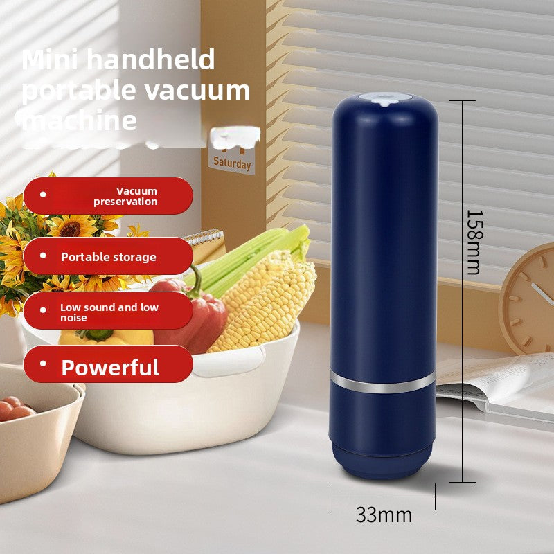 Electric vacuum pump for storage bags